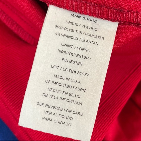 Morgan & Co Strapless Short Mini Body-con Dress Red Junior’s Sz 0 - Picture 8 of 9